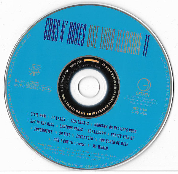 Guns N' Roses : Use Your Illusion II (CD, Album, RE, RP, UML)