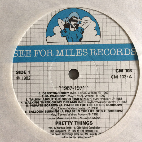 The Pretty Things : 1967-1971 (LP, Comp, Mono, RE)