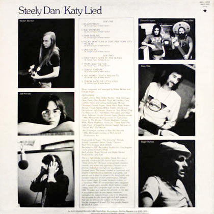 Steely Dan : Katy Lied (LP, Album, Bla)