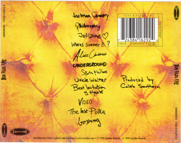 Ben Folds Five : Ben Folds Five (CD, Album)