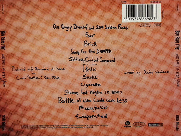 Ben Folds Five : Whatever And Ever Amen (CD, Album)