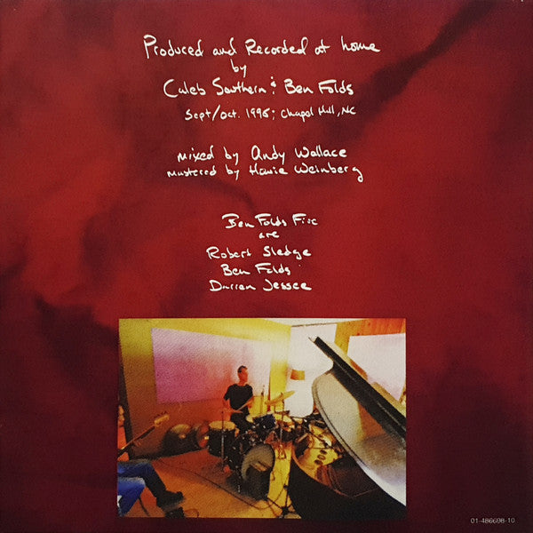 Ben Folds Five : Whatever And Ever Amen (CD, Album)