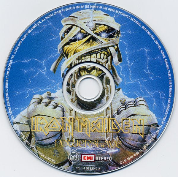 Iron Maiden : Powerslave (CD, Album, Enh, RE, RM, RP)