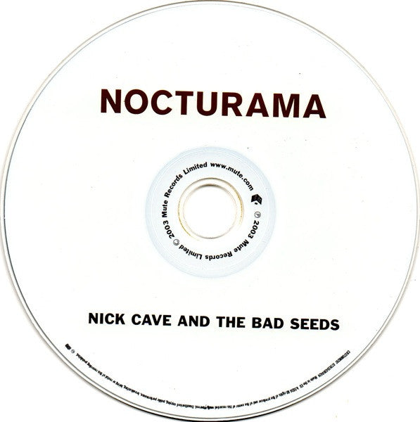 Nick Cave & The Bad Seeds : Nocturama (CD, Album + DVD-V, NTSC, All + Ltd)