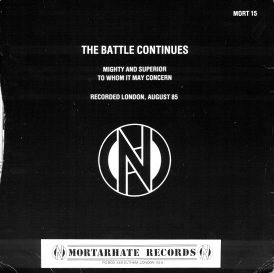 Conflict (2) : The Battle Continues (7", Single, Bla)