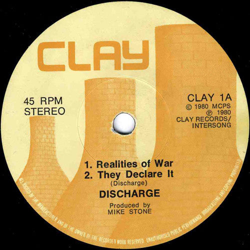 Discharge : Realities Of War (7", RP)