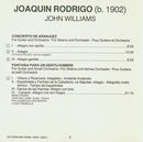 John Williams (7), Joaquín Rodrigo : Concierto De Aranjuez, Fantasía Para Un Gentilhombre (CD, Album)