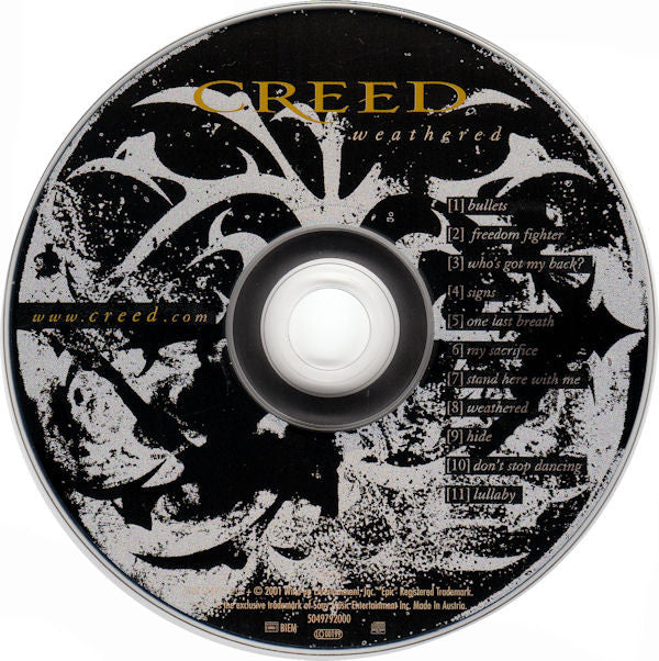 Creed (3) : Weathered (CD, Album, CD )