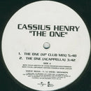 Cassius Henry : The One (12", Promo, 1/4)