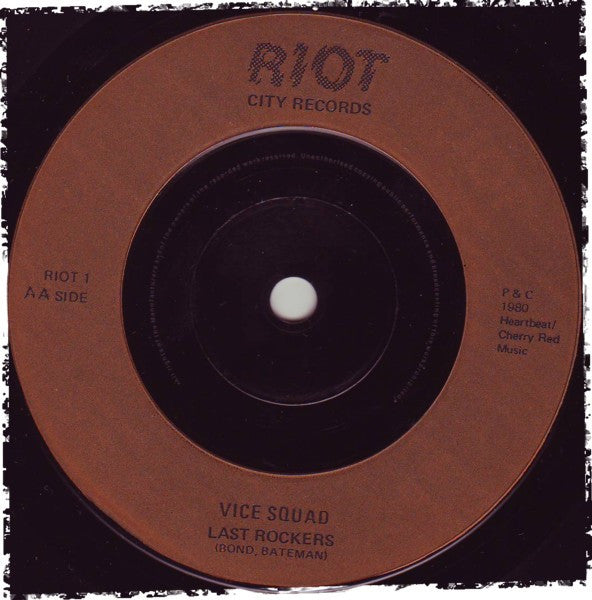 Vice Squad : Last Rockers (7")