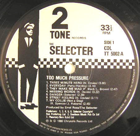 The Selecter : Too Much Pressure (LP, Album)