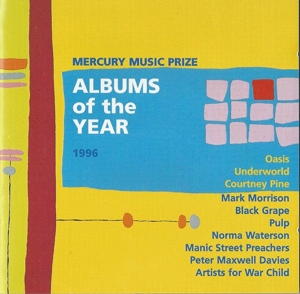 Various : 1996 Mercury Music Prize Albums Of The Year (CD, Comp)