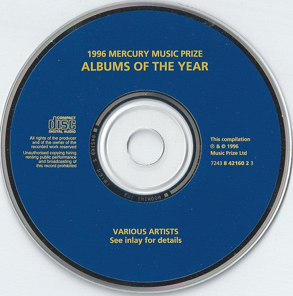 Various : 1996 Mercury Music Prize Albums Of The Year (CD, Comp)