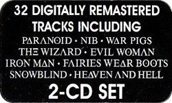 Black Sabbath : The Best Of Black Sabbath (2xCD, Comp, RM, Sli)