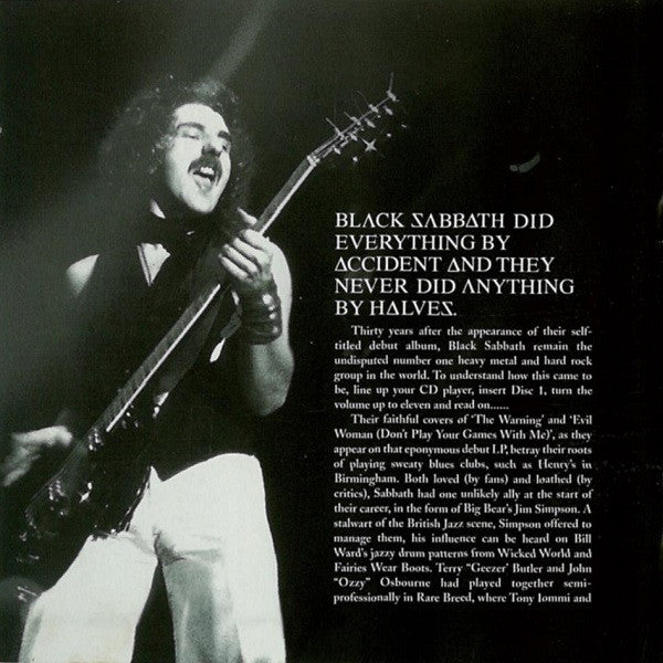Black Sabbath : The Best Of Black Sabbath (2xCD, Comp, RM, Sli)