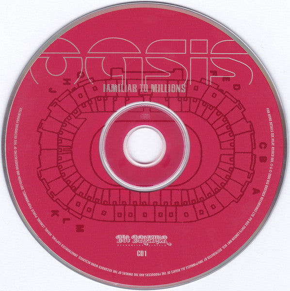 Oasis (2) : Familiar To Millions (2xCD, Album)