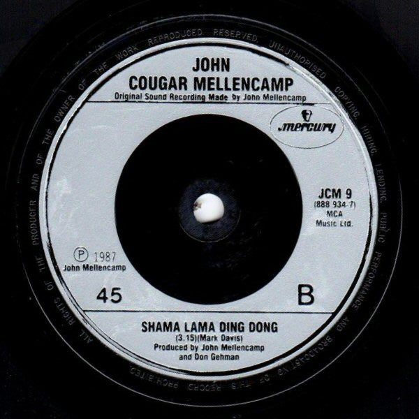 John Cougar Mellencamp : Cherry Bomb (7", Single)