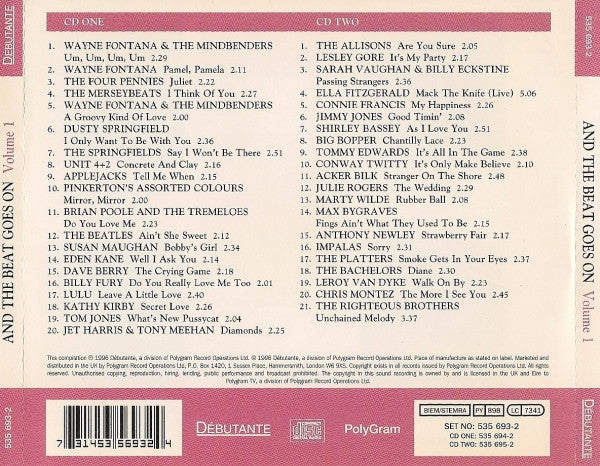 Various : And The Beat Goes On Volume 1 (2xCD, Comp)