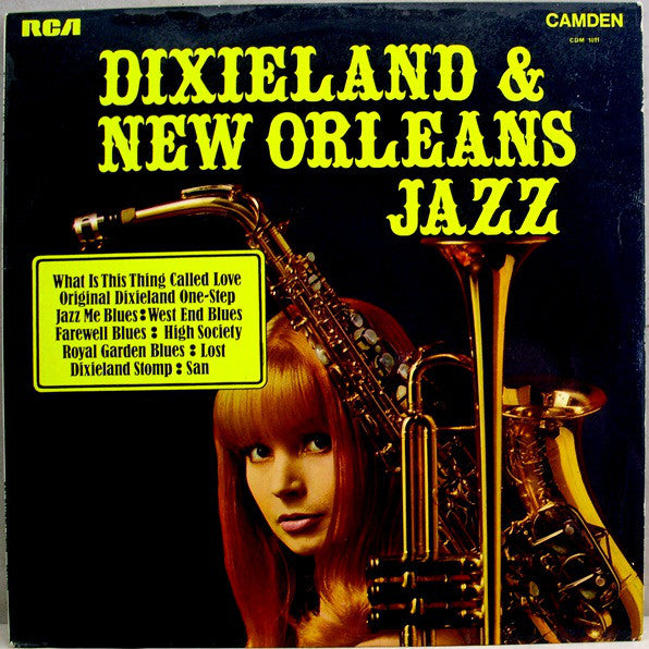 Original Dixieland Jazz Band : Dixieland & New Orleans Jazz (LP, Comp, Mono)