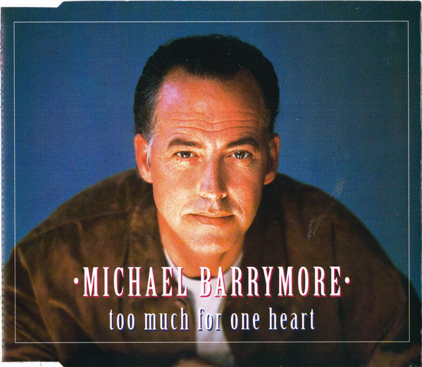 Michael Barrymore : Too Much For One Heart (CD, Single)