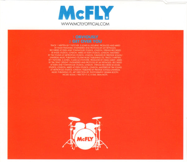 McFly : Obviously (CD, Single, CD1)