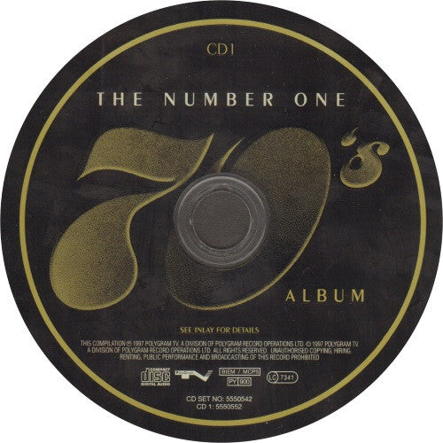 Various : The Number One 70's Album (2xCD, Comp)