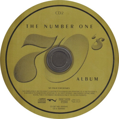 Various : The Number One 70's Album (2xCD, Comp)