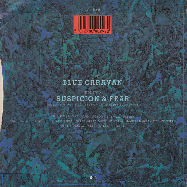 Red Guitars : Blue Caravan (7", Single)