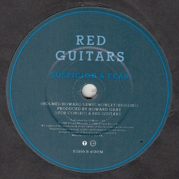 Red Guitars : Blue Caravan (7", Single)