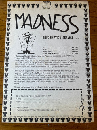 Madness : Keep Moving (LP, Album)