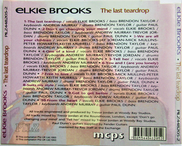 Elkie Brooks : The Last Teardrop (CD)
