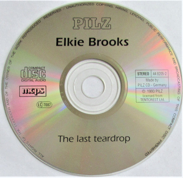 Elkie Brooks : The Last Teardrop (CD)
