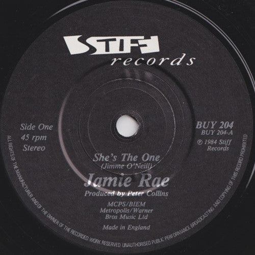 Jamie Rae : She's The One (7", Single)