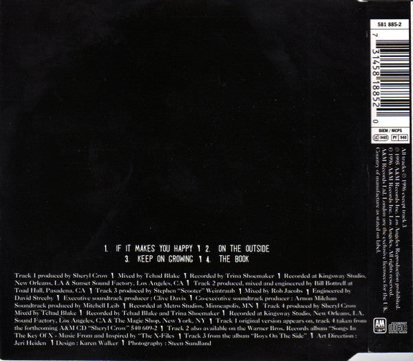 Sheryl Crow : If It Makes You Happy (CD, Single)