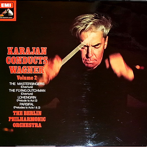 Herbert von Karajan, Richard Wagner : Karajan Conducts Wagner Volume 2 (LP, Quad)