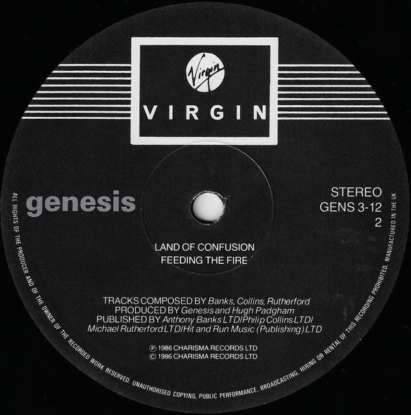 Genesis : Land Of Confusion (12", Single, Spi)