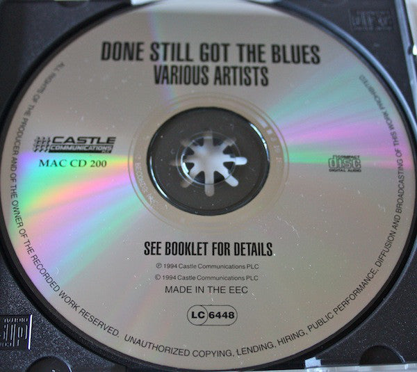 Various : Done Still Got The Blues (CD, Comp)