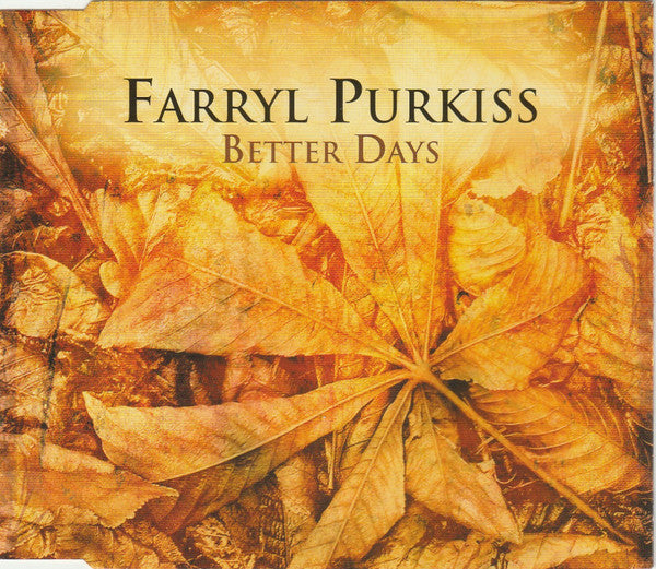 Farryl Purkiss : Better Days (CD, Single)