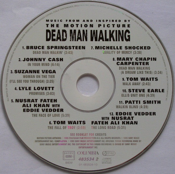 Various : Dead Man Walking (Music From And Inspired By The Motion Picture) (CD, Album)