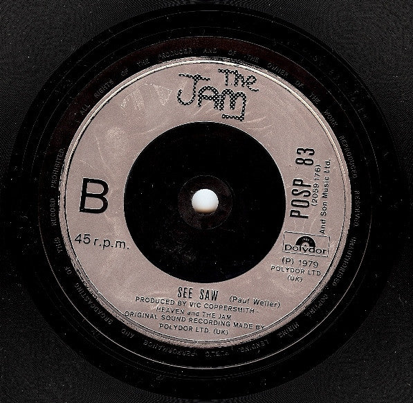 The Jam : The Eton Rifles (7", Single, RE)