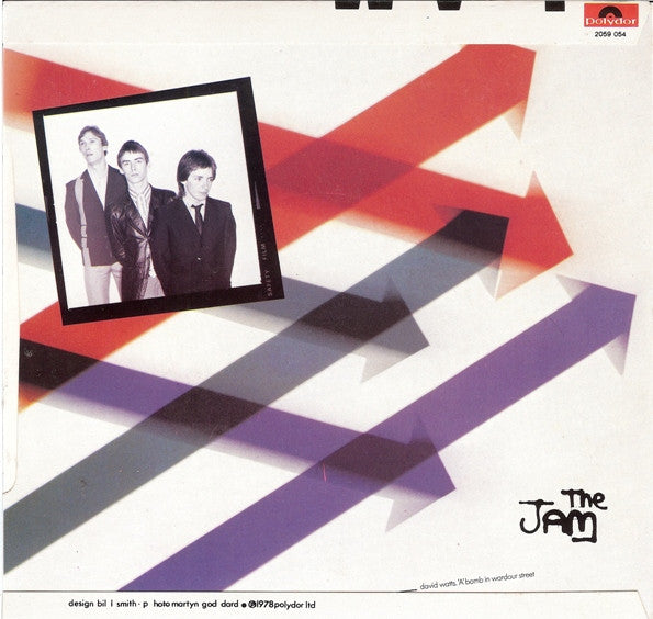 The Jam : David Watts / "A" Bomb In Wardour Street (7", Single, RE)