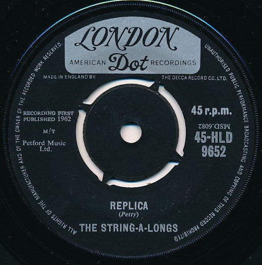The String-A-Longs : Matilda (7")