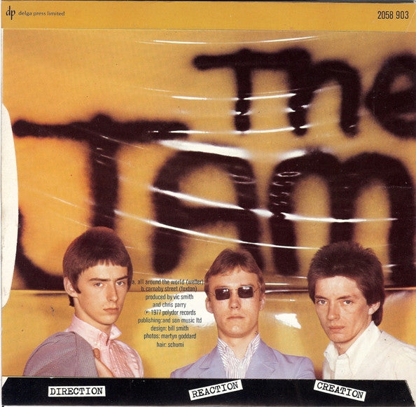 The Jam : All Around The World c/w Carnaby Street (7", Single)