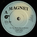 Chris Rea : On The Beach (7", Single, Pap)