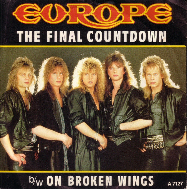 Europe (2) : The Final Countdown (7", Single)