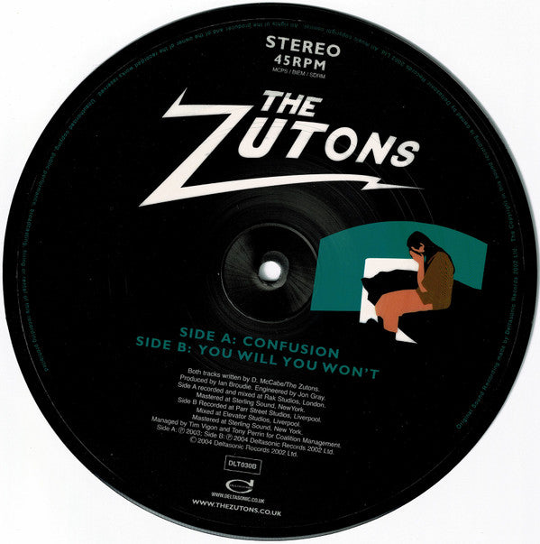The Zutons : Confusion (7", Pic)