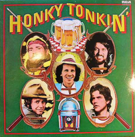 Various : Honky Tonkin' (LP, Comp, RE)