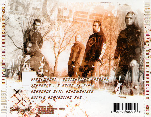 In-Quest : Destination : Pyroclasm (CD, EP)