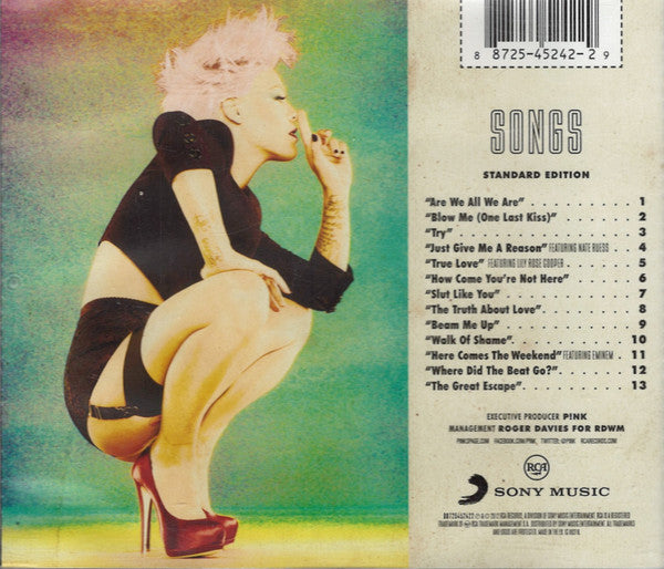 P!nk : The Truth About Love (CD, Album)
