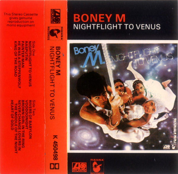 Boney M. : Nightflight To Venus (Cass, Album)